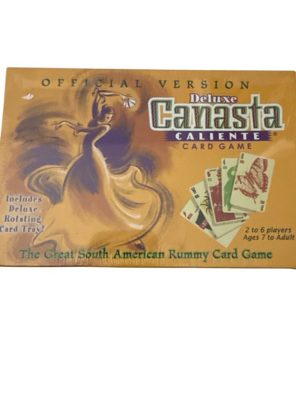 Deluxe Canasta Caliente Card Game Official Version New Sealed